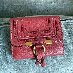 Chloe Marcie Square Wallet Red